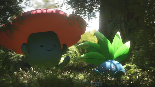 Vileplume & Oddish
